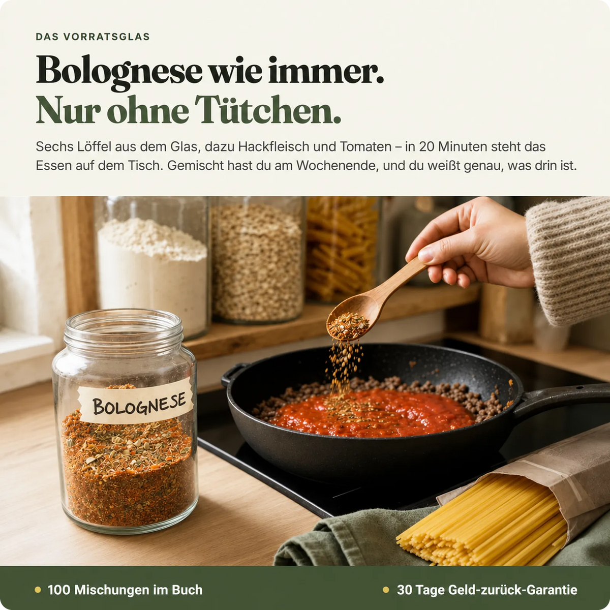 Das Vorratsglas – 100 Mischungen zum Selbermachen